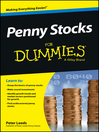 Penny Stocks For Dummies (eBook)